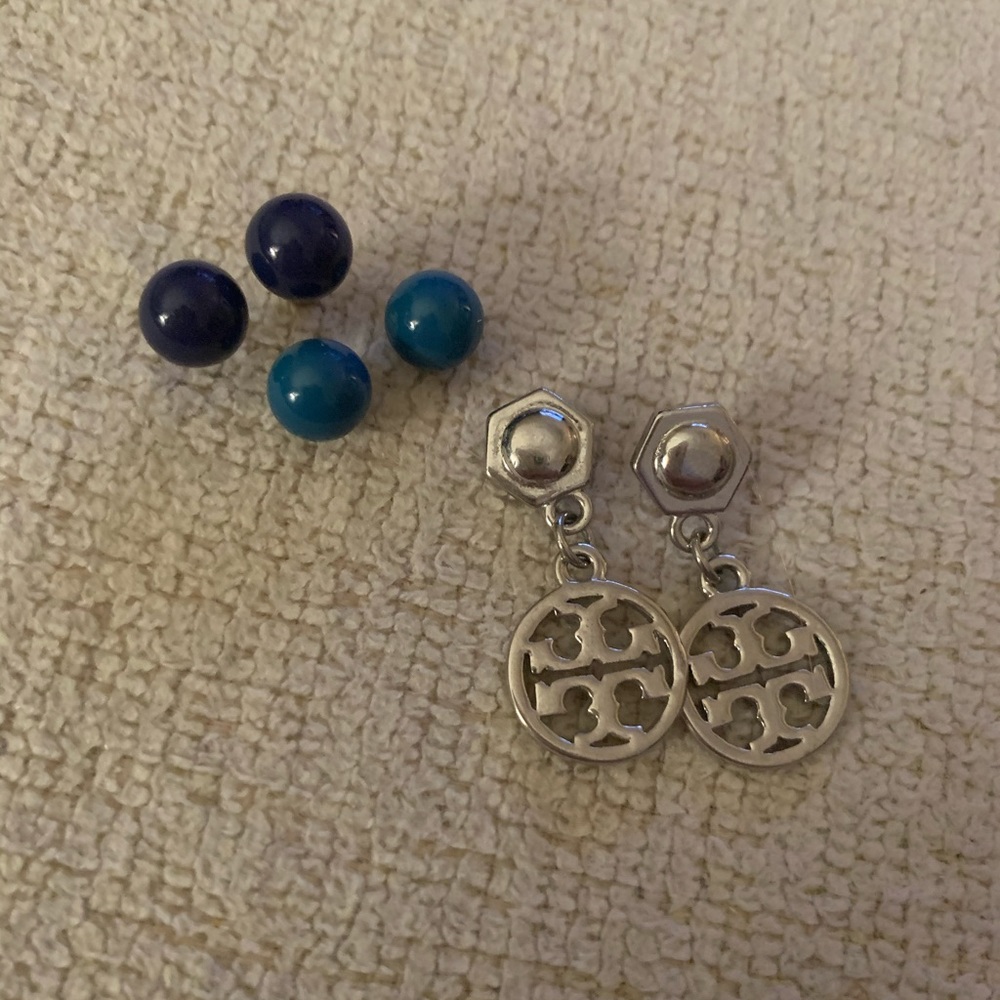 Tory Burch Earrings plus 2 stud sets
